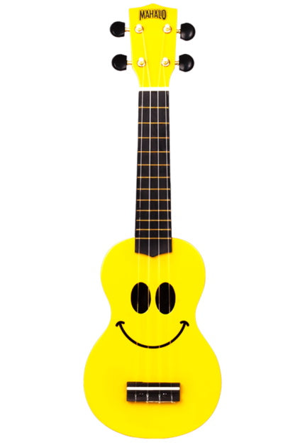 Mahalo Soprano Ukulele Art Series Smiley Face