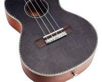 Mahalo Tenor Ukulele Pearl Series Transparent Black Top Satin