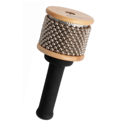 Mano Percussion 7inch Wooden Cabasa with Black Comfort Handle UE572