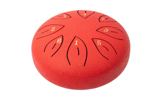Mano Tongue Drum 6 inch Red MPC36RD