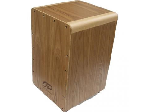 Opus Percussion Wooden Cajon in Ash with Deluxe Carry Bag
