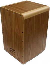Opus Percussion Wooden Cajon in Ash with Deluxe Carry Bag