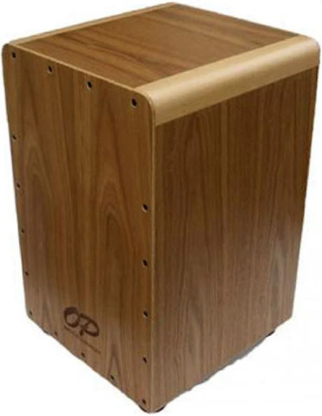 Opus Percussion Wooden Cajon in Ash with Deluxe Carry Bag