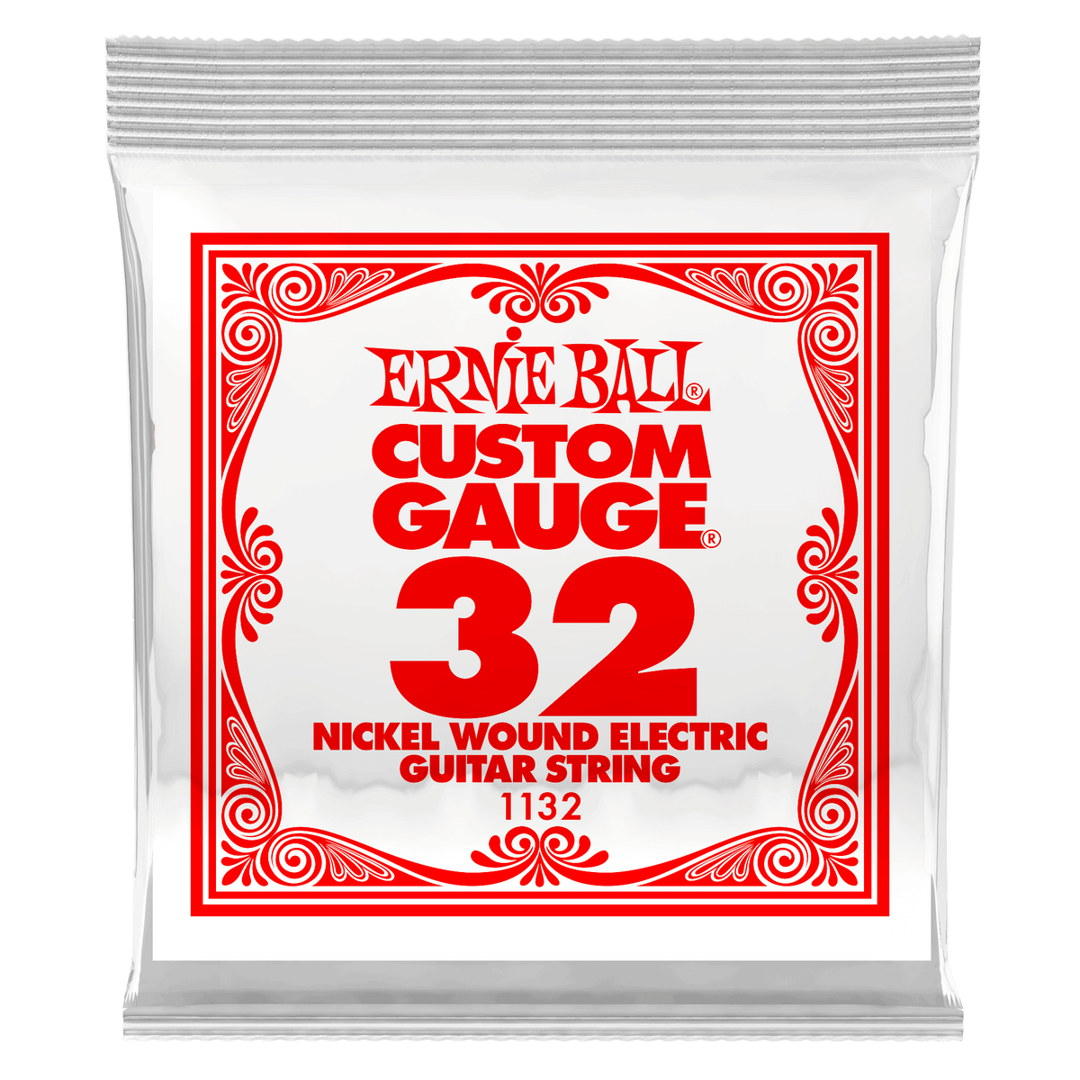 Ernie Ball .032 Nickel Wound Electric Guitar Strings 6 pack
