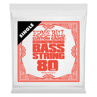 Ernie Ball .080 Nickel Wound Electric Bass String Single