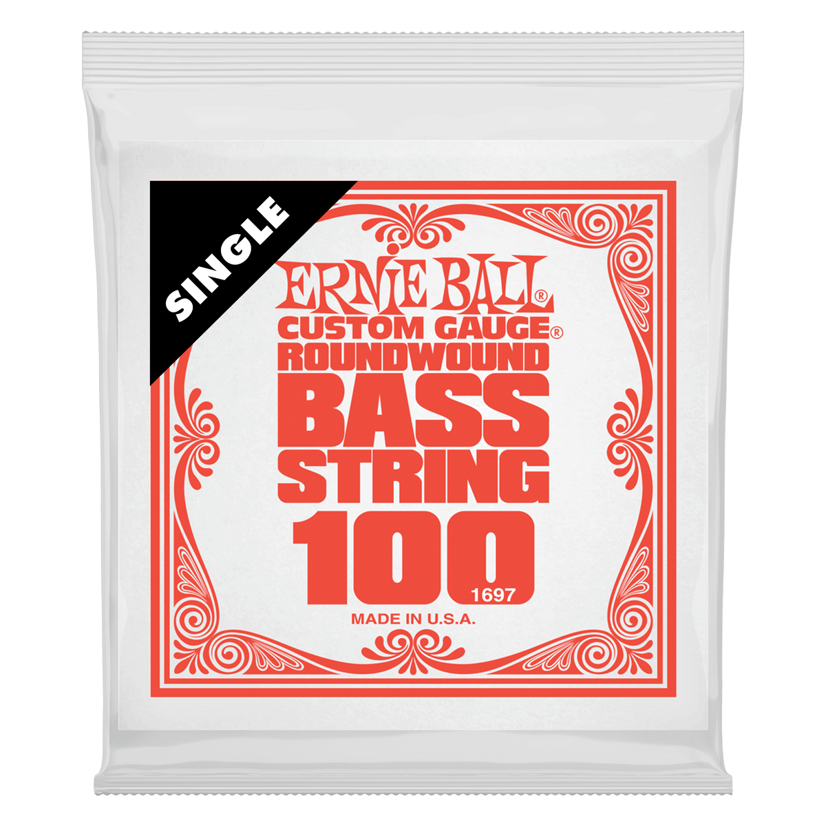 Ernie Ball .100 Nickel Wound Electric Bass String Single