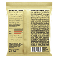 Ernie Ball Extra Light Earthwood 80/20 Bronze Acoustic Guitar Strings 10-50 Gauge