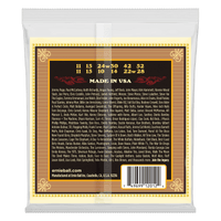 Ernie Ball Medium Earthwood 80/20 Bronze 12-String Acoustic Guitar Strings 11-52 Gauge