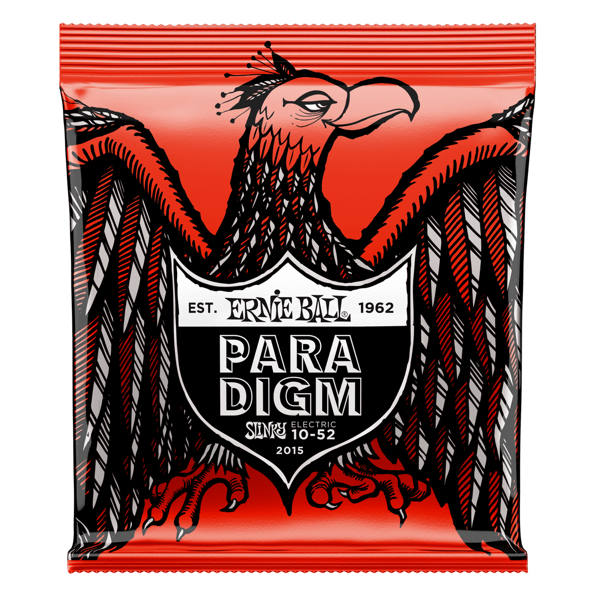 Ernie Ball Skinny Top Heavy Bottom Slinky Paradigm Electric Guitar Strings 10-52 Gauge