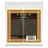 Ernie Ball Light Earthwood 80/20 Bronze Loop End Mandolin Strings 9-34 Gauge