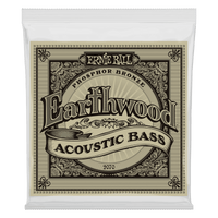 Ernie Ball Earthwood Phosphor Bronze Acoustic Bass Strings 45-95 Gauge