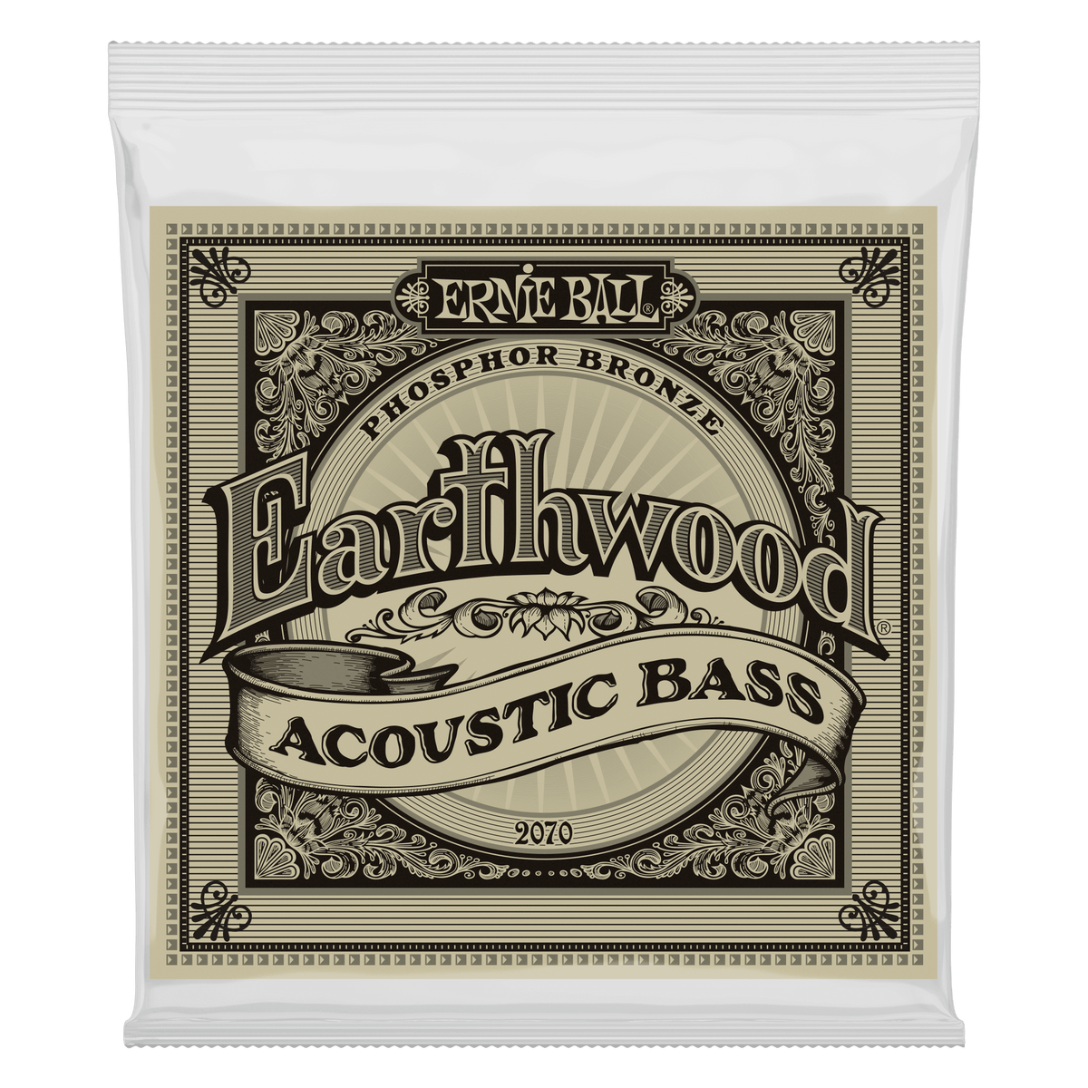 Ernie Ball Earthwood Phosphor Bronze Acoustic Bass Strings 45-95 Gauge