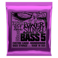 Ernie Ball Power Slinky Nickel Wound 5-String Electric Bass Strings 50-135 Gauge