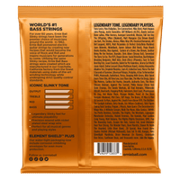 Ernie Ball Hybrid Slinky Nickel Wound Electric Bass Strings 45-105 Gauge