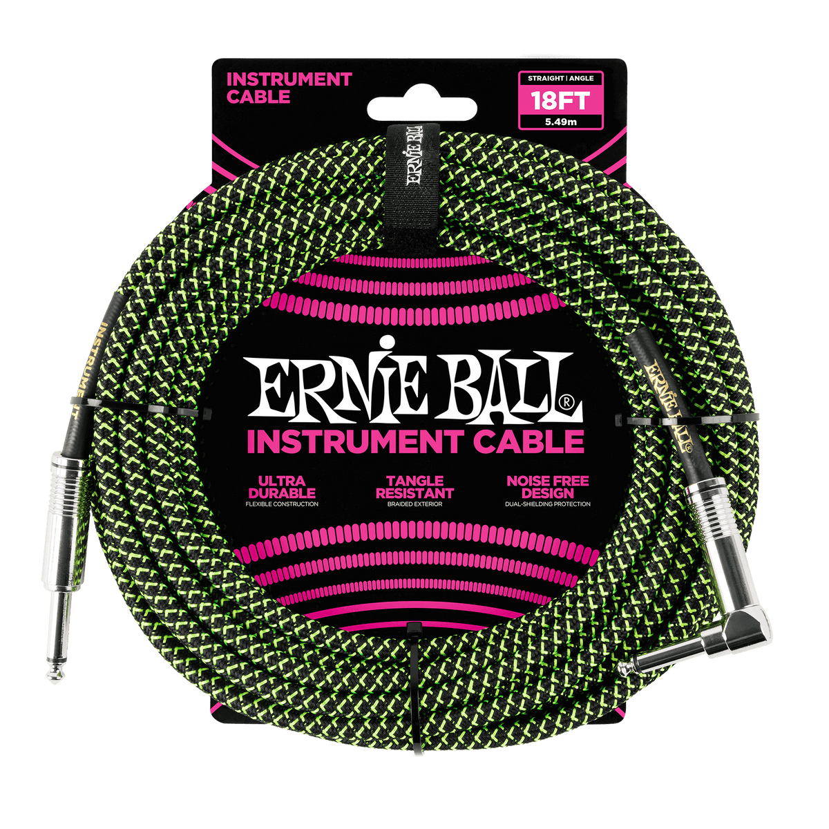 Ernie Ball Braided Instrument Cable