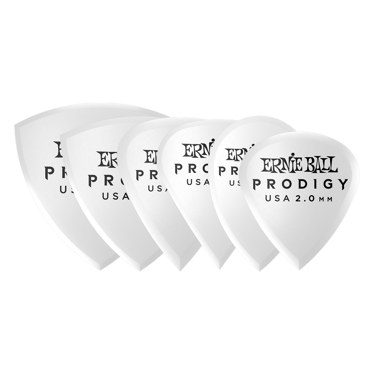 Ernie Ball Prodigy Guitar Picks - 6 Pack