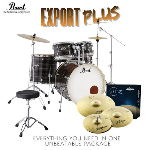 Pearl Limited Edition Export EXX 22inch Fusion Plus Kit in Amethyst Twist with HWP834 Hardware Pack