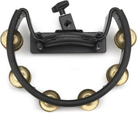 Pearl Tambourine PTM-10GHX Quick Mount Brass Jingles with Holder