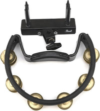 Pearl Tambourine PTM-10GHX Quick Mount Brass Jingles with Holder