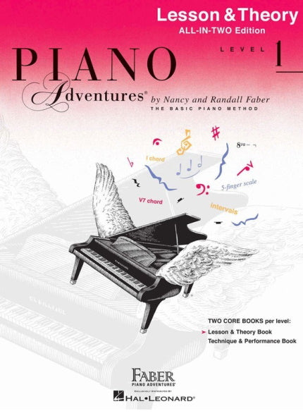 Piano Adventures All-In-Two Lesson & Theory Level 1