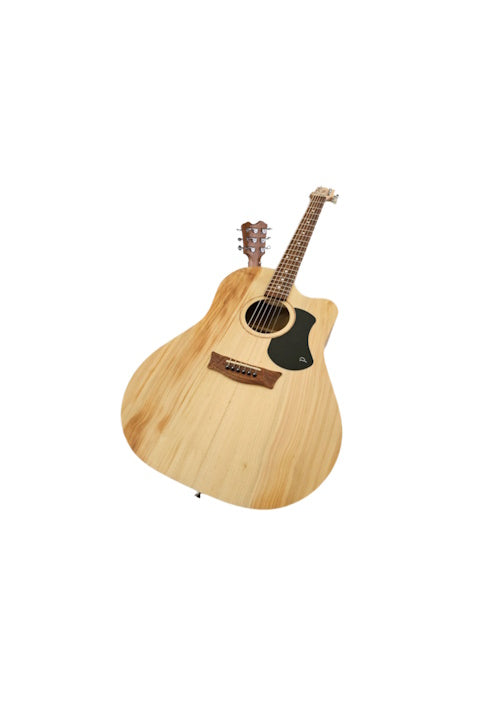 Pratley PRSL-DCE-MB Dreadnought Cutaway, Solid Queensland Maple with Deluxe Gigbag