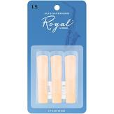 Rico Royal Bb Clarinet Reeds 3 pack 1.5