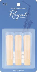 Rico Royal Reeds Alto Sax 3 pack 3.0