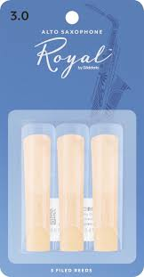 Rico Royal Reeds Alto Sax 3 pack 3.0