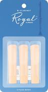 Rico Royal Bb Clarinet Reeds 3 pack 2.5