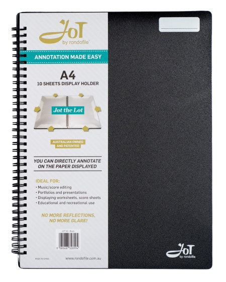 Rondofile Jot 10 A4 Sheet Display Holder