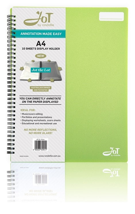 Rondofile Jot 10 A4 Sheet Display Holder