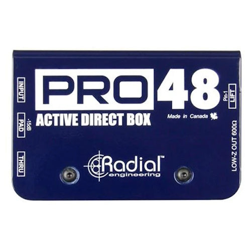 Radial Pro48 Phantom Powered Active Direct Box