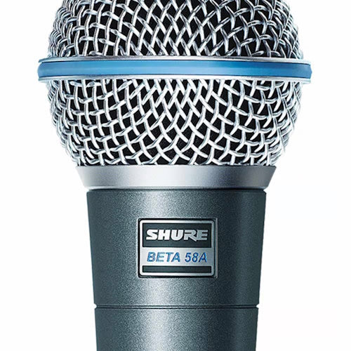 Shure BETA 58A Dynamic Vocal Microphone