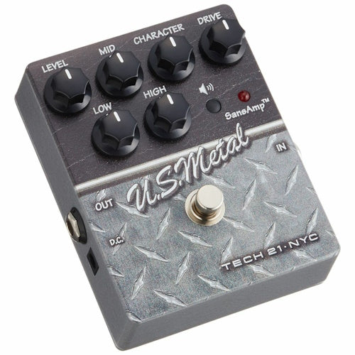 TECH 21 Sansamp US Metal Steel Distortion Pedal