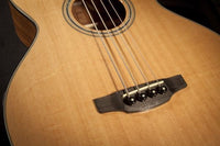 Takamine TGB30CENAT GB30 Series Acoustic Electric Bass Guitar with Cutaway in Natural Finish
