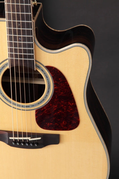 Takamine TGD90CEZCNAT Cutaway Dreadnought Ziricote Back Sides Acoustic Electric Guitar including Gig Bag