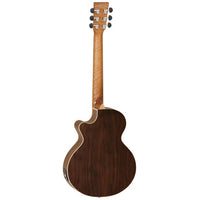 Tanglewood TDBTTCEBW Discovery Exotic Traveller Cutaway with Pickup Black Walnut