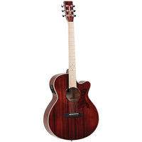 Tanglewood TW4BLB Acoustic Guitar Barossa Gloss with Cutaway and Pickup