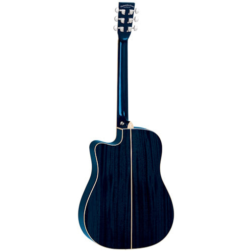 Tanglewood TW5BLA2 Winterleaf Blonde Dreadnought Cutaway Acoustic Electric Bondi Blue Gloss