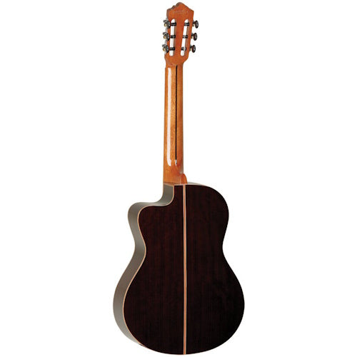 Tanglewood TWEMDC5 Enredo Madera Dominar Solid Cedar Top Classical Guitar Cutaway with Pickup