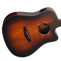 Tanglewood TWX5-CE-K Winterleaf Pro Exotic Dreadnought Cutaway with Pickup Koa
