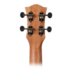 Tiki 2 Series Mahogany Flame Top Tenor Electric Ukulele with Gig Bag Natural Satin