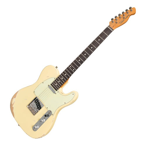 Tokai Legacy Series TE-Style Relic Electric Guitar Cream Left Handed