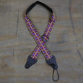 Ukulele Strap Multi Diamonds Jacquard