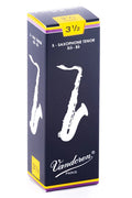 Vandoren Traditional Tenor Saxophone Reed, Strength 3 1/2 5-Pack