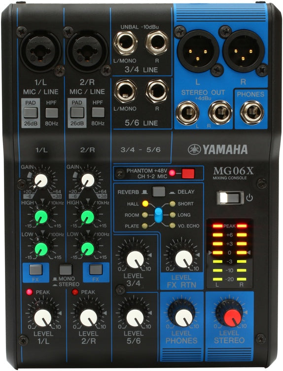 Yamaha MG06x Mixer