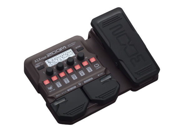 Zoom A1X FOUR Acoustic Multi-Effects Pedal with Expression Pedal