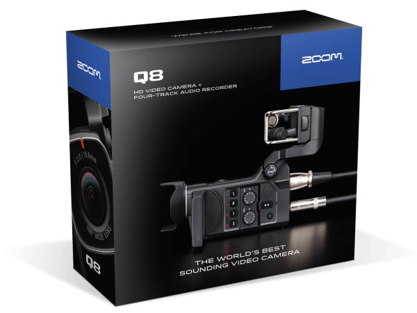 Zoom Q8 Handy Video Recorder Black