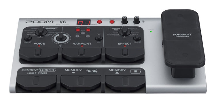 Zoom V6 Vocal Processor & Microphone