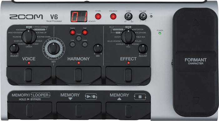 Zoom V6 Vocal Processor & Microphone